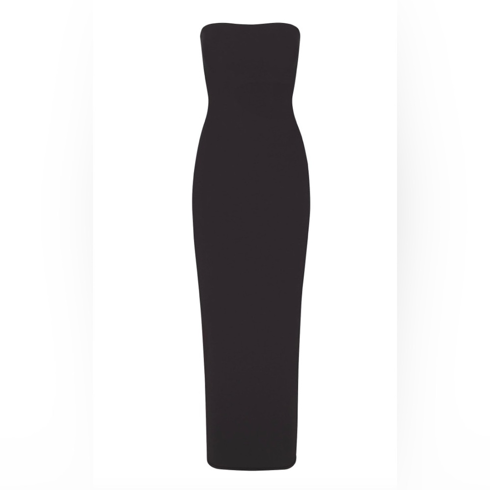 NWT • SKIMS • FITS EVERYBODY TUBE DRESS • ONYX • SMALL • STRAPLESS • SRETCHY